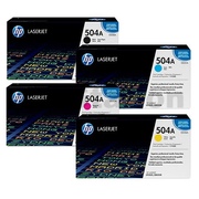 Заправка картриджа HP CE251A (504A)