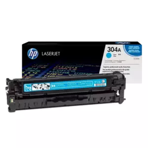 Заправка картриджа HP CC531A (304A)