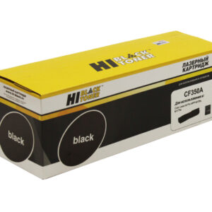 Тонер-картридж Hi-Black (HB-CF350A) для HP CLJ Pro MFP M176N/M177FW, Bk, 1,3K