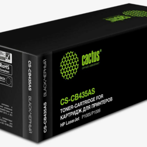 Картридж лазерный Cactus CS-CB435AS черный (1500стр.) для HP LJ P1005/P1006