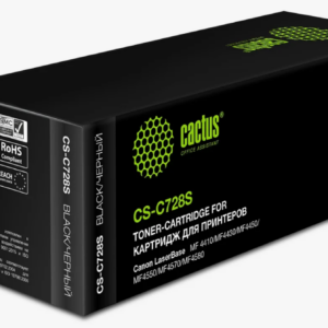 Картридж лазерный Cactus CS-C728S черный (2100стр.) для Canon i-Sensys MF4410/4430/4450/4550D